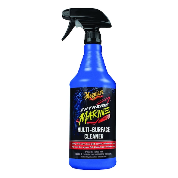 Meguiars For Vinyl Seating/ Canvas/ Outboard Motors/ Non-Skid/ Fiberglass/ Gel Coat, 32 Ounce Spray Bottle M180332 - main